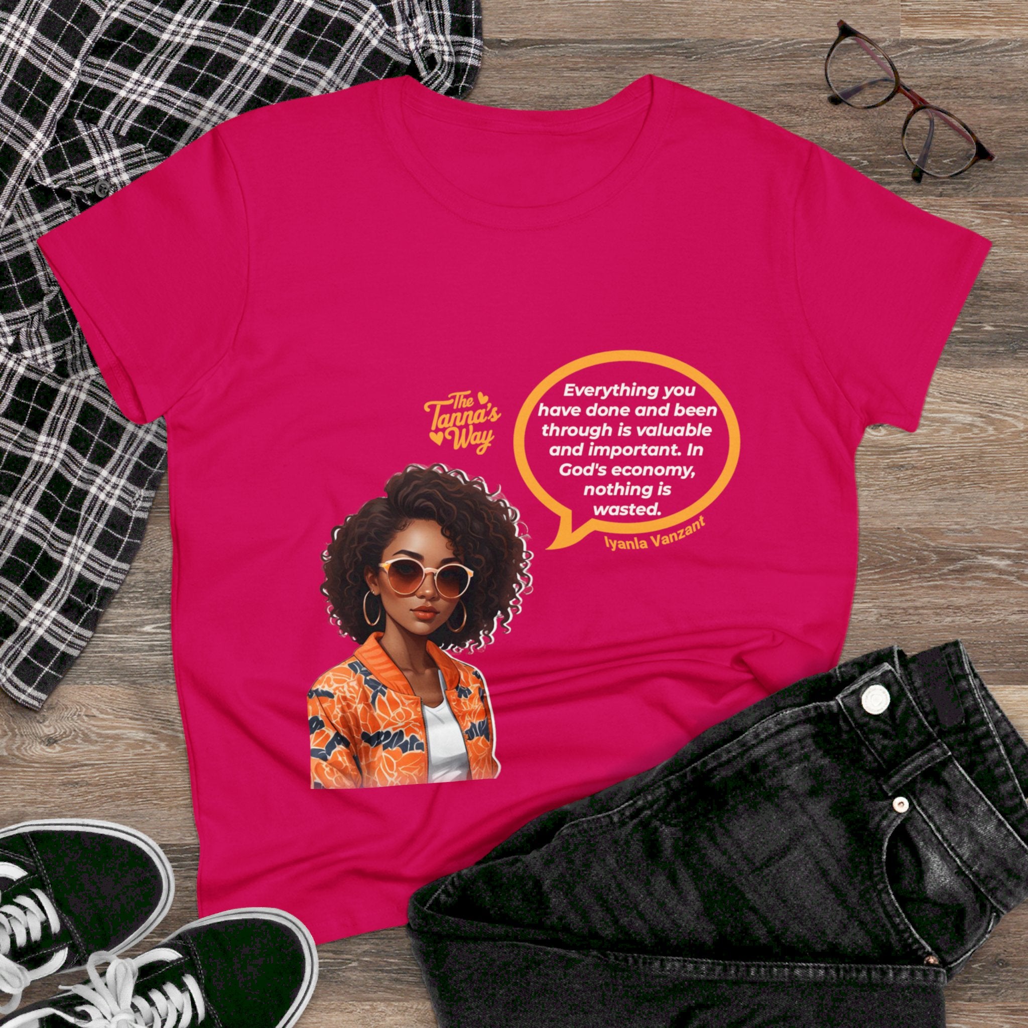 lyanla Vanzant | Women's Midweight Cotton Tee